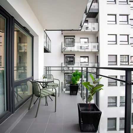 Bulgarska 59 - Zmyslowy Design & Komfort Balkon 公寓